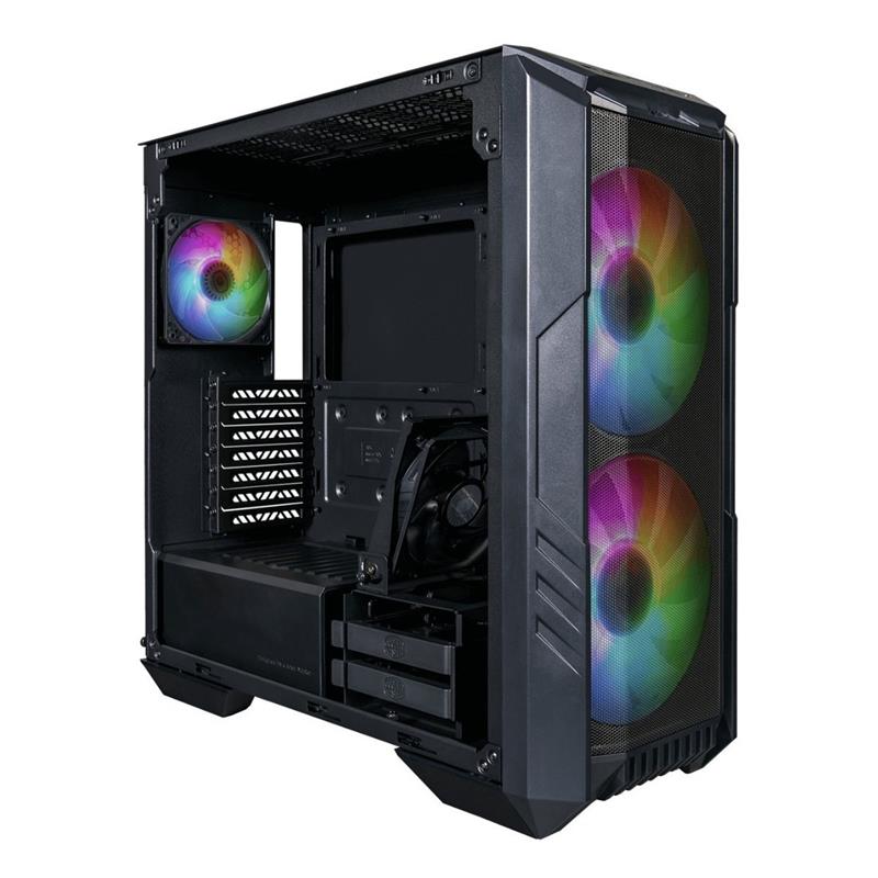 Gabinete Cooler Master Haf 500 Black Vidrio Templado