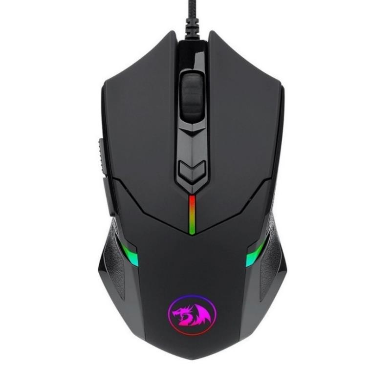 MOUSE GAMER REDRAGON CENTROPHORUS M601 RGB BLACK
