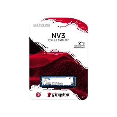 Disco Solido SSD M.2 Kingston 2TB NV3 6.000MB/s NVME PCIe Gen4 X4