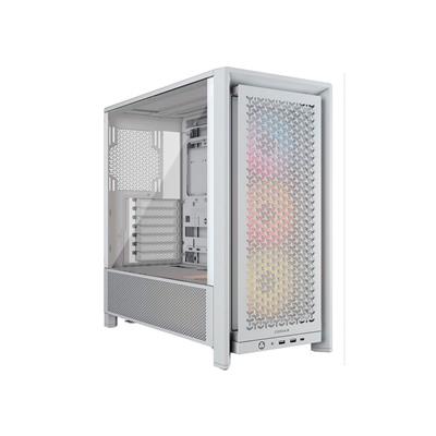 Gabinete Corsair Frame 4000D RS 3x120mm ARGB Fan White