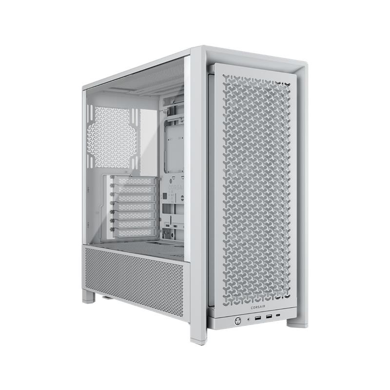 GABINETE CORSAIR 4000D AIRFLOW WHITE VIDRIO TEMPLADO