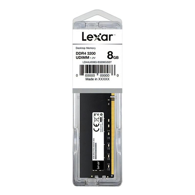 Memoria Ram Lexar 8gb Udimm Ddr4 3200hz Pc Escritorio