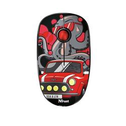 Mouse Wireless Trust Sketch Rojo